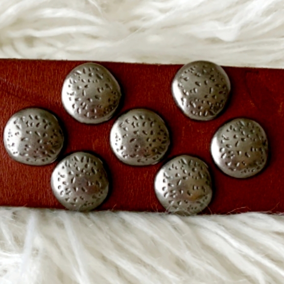 ??Vintage Style Geniune Leather Belt main image 6